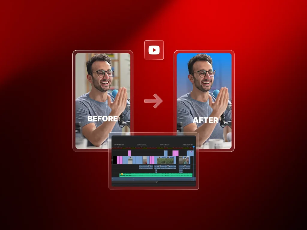 Content creator outsourcing video editing to focus on creative work.